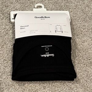 Goodfellow & Co Classic Black Thermal Top